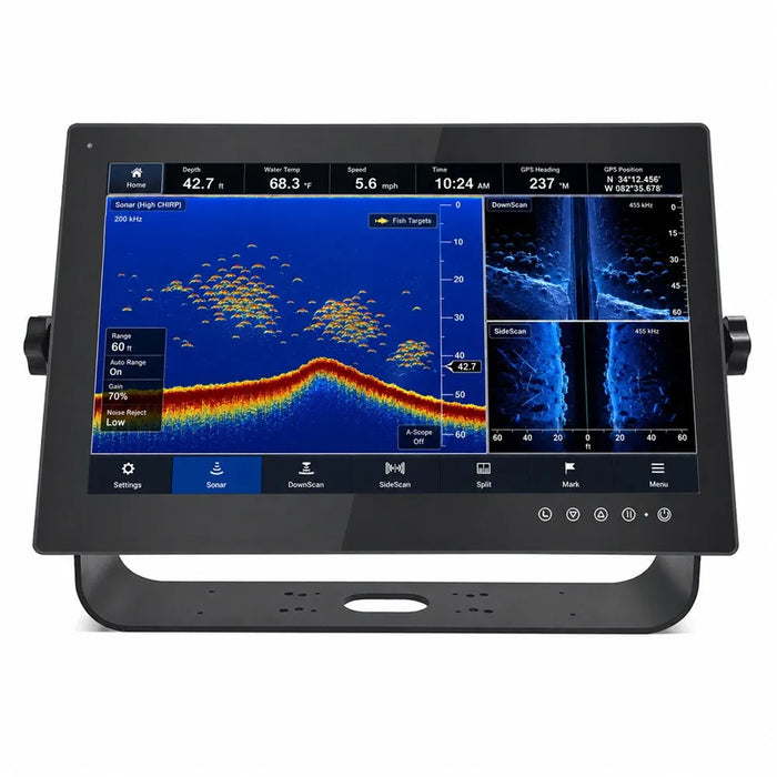 FLV Marine 15.6" Full HD Touchscreen Mirror Monitor for Lowrance HDS PRO